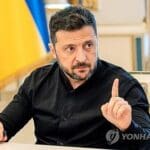 젤렌스키 “미·러 등 4자간 정상회담까지 휴전하자”