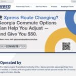 메트로 애틀랜타 Xpress 통근버스 노선 변경, 월요일부터 시행