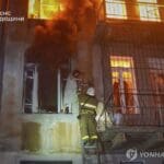 러, 우크라 오데사 공습…1명 사망·10여명 부상