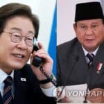 李대통령, 인니 대통령과 통화…”첨단산업·방산 등 전략협력 강화”