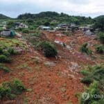 산청 산사태 때 밀려나온 할머니, 손자가 700ｍ 업고 뛰어 구조