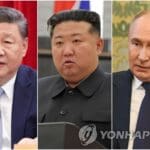 러 “中전승절에 시진핑 우측에 푸틴·좌측엔 김정은 착석”